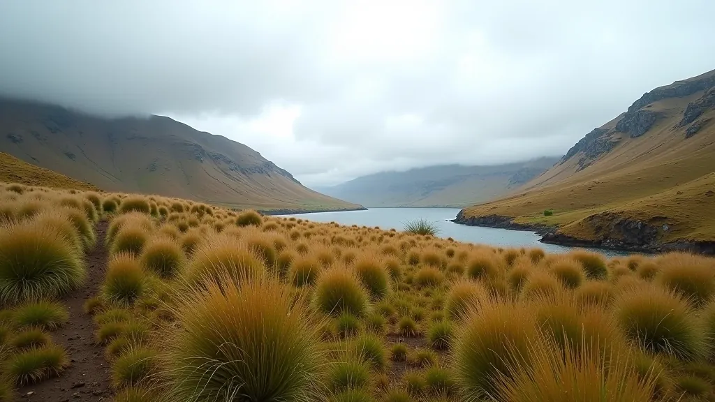 Connemara mountain valley landscape with rolling hills and natural scenery
